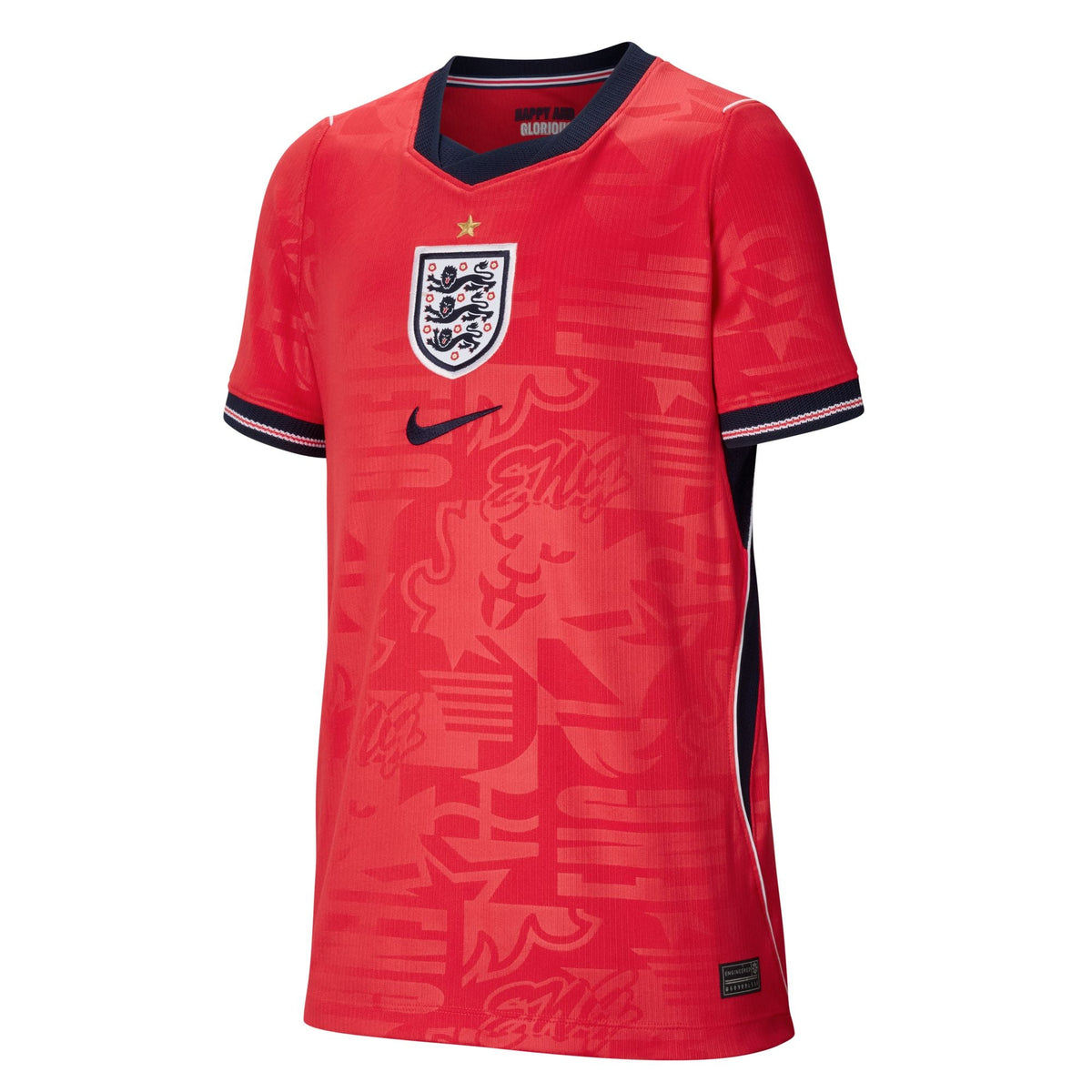 Nike England 2026 Stadium Away Big Kids' Nike Dri-FIT Soccer Replica Jersey product image 9, provided for visual reference