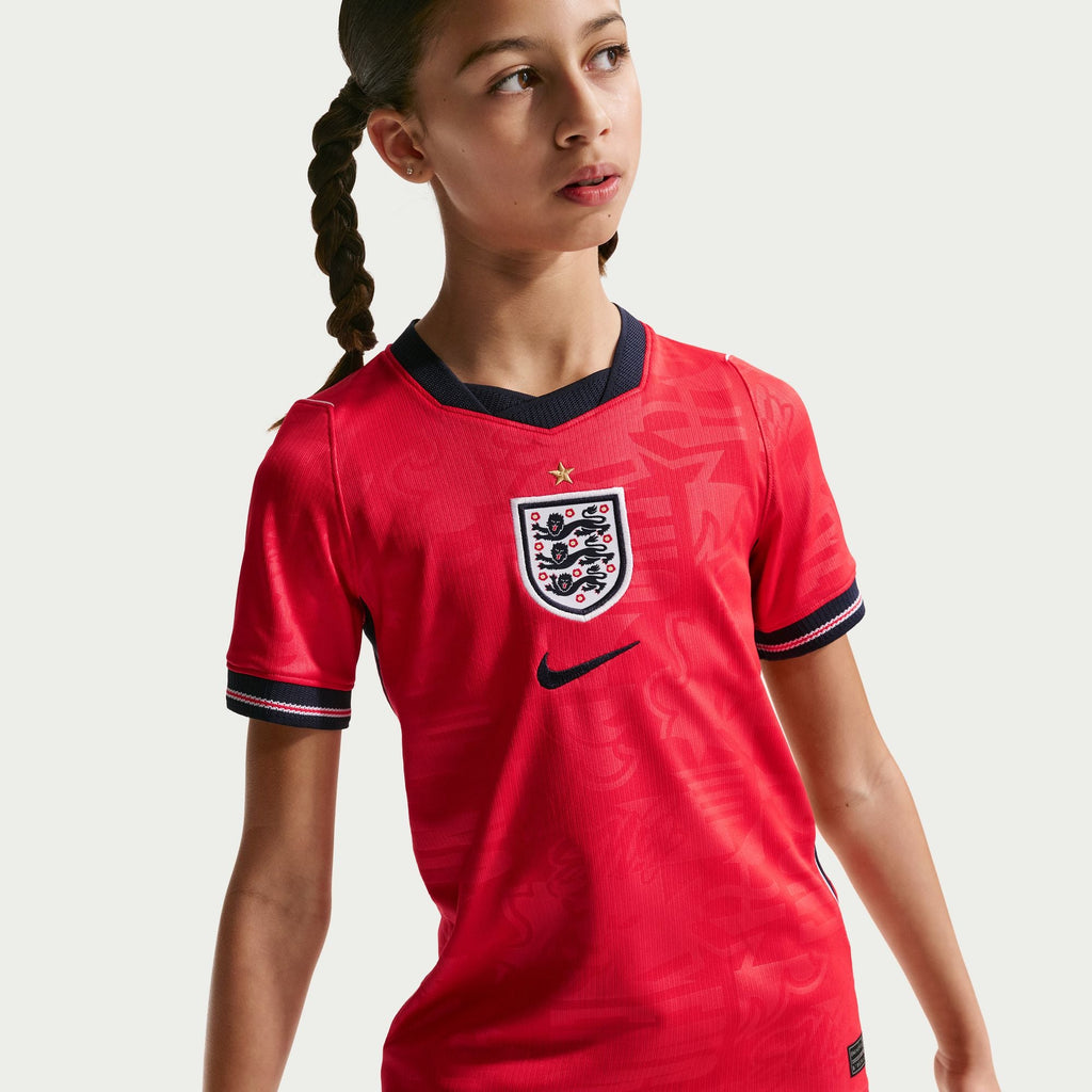 Nike England 2026 Stadium Away Big Kids' Nike Dri-FIT Soccer Replica Jersey product image 6, provided for visual reference
