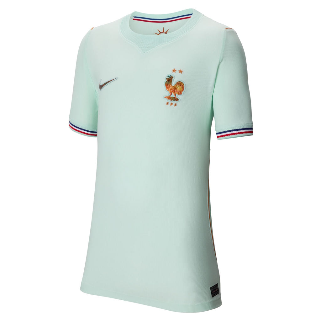 Nike France 2026 Stadium Away Big Kids' Dri-FIT Soccer Replica Jersey product image 6, provided for visual reference and