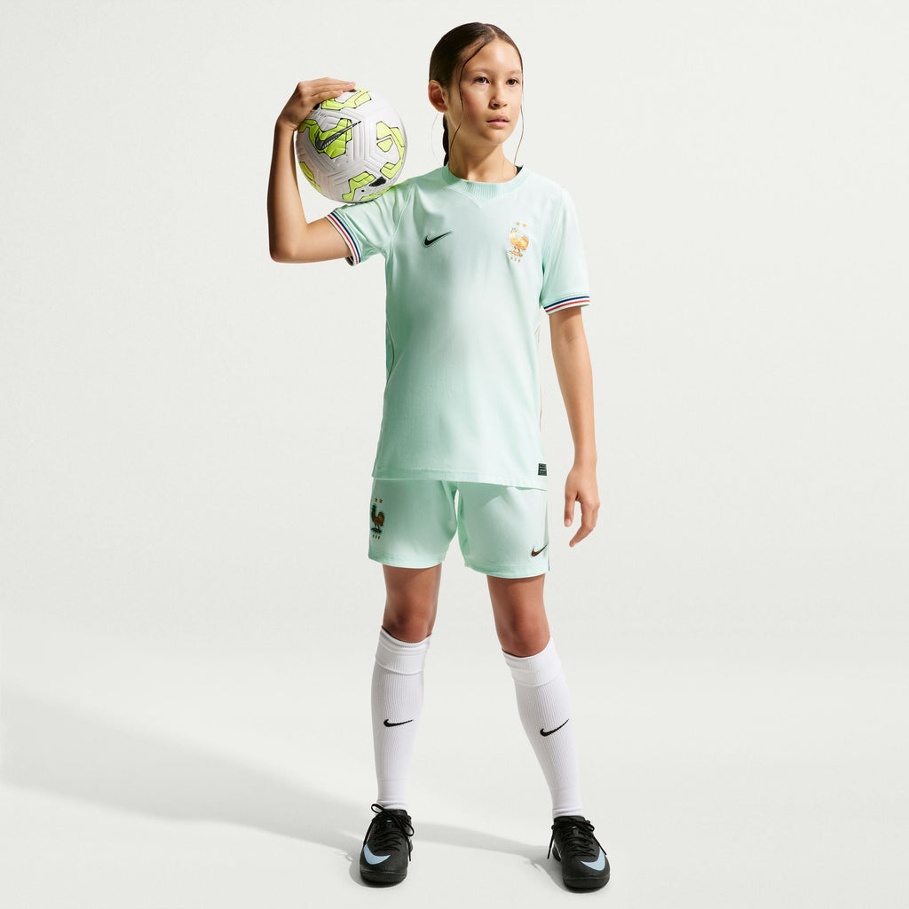 Nike France 2026 Stadium Away Big Kids' Dri-FIT Soccer Replica Jersey product image 5, provided for visual reference and