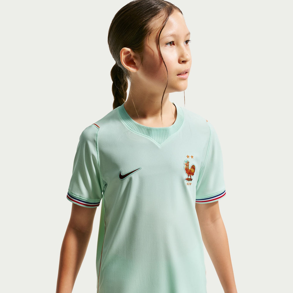 Nike France 2026 Stadium Away Big Kids' Dri-FIT Soccer Replica Jersey product image 8, provided for visual reference and