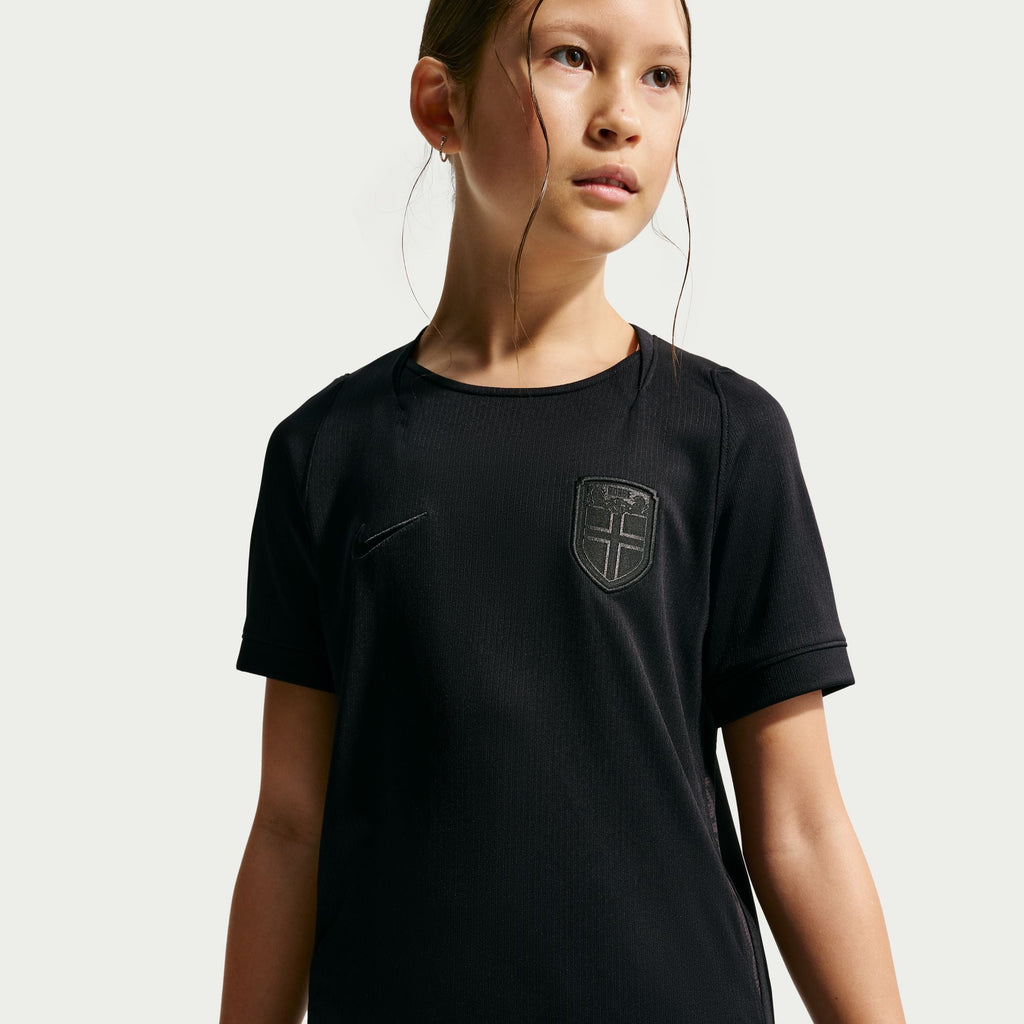 Nike Norway 2026 Stadium Away Big Kids' Nike Dri-FIT Soccer Replica Jersey product image 4, provided for visual reference