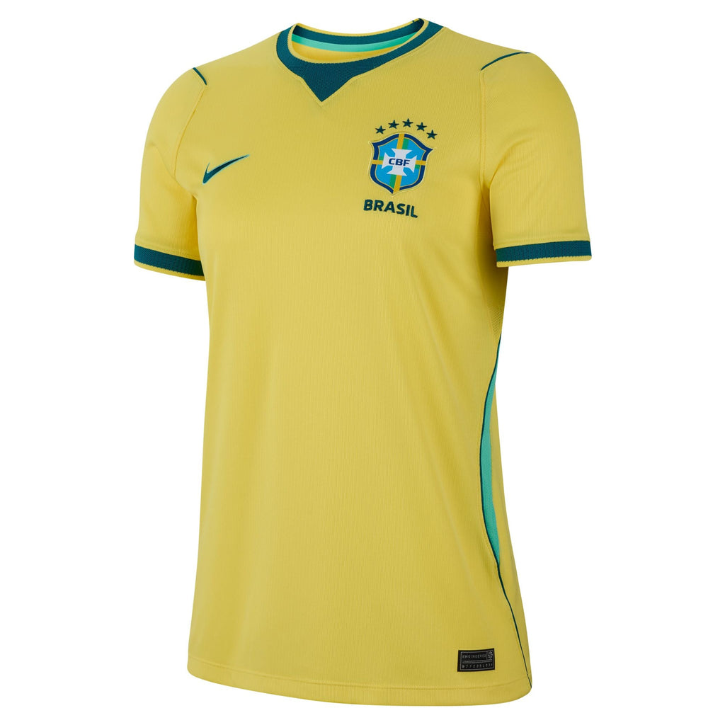 Nike Brazil 2026 Stadium Home Women Nike Dri-FIT Soccer Replica Jersey product image 6, provided for visual reference and