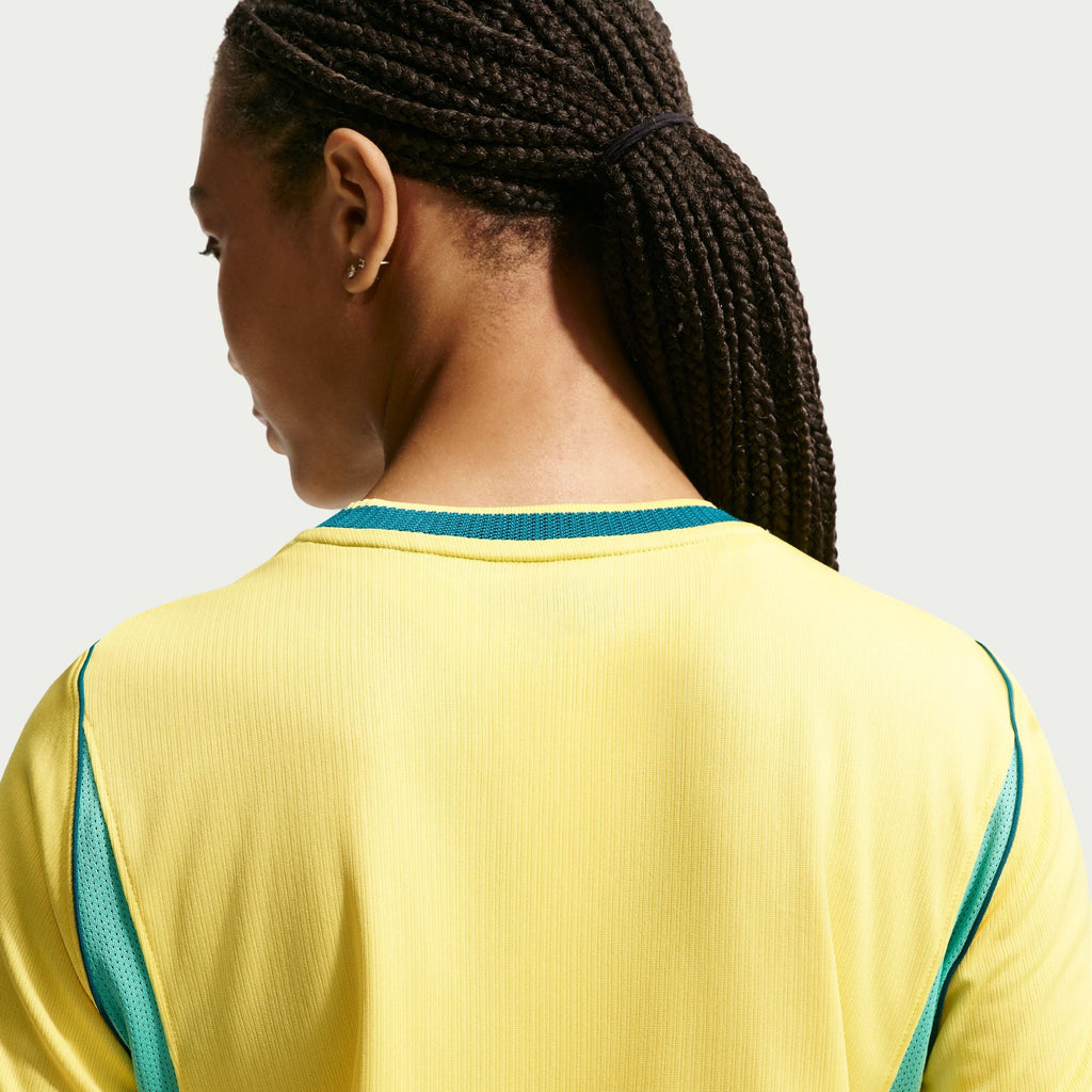 Nike Brazil 2026 Stadium Home Women Nike Dri-FIT Soccer Replica Jersey product image 4, provided for visual reference and