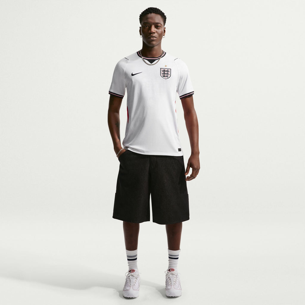 Nike England 2026 Stadium Home Men Nike Dri-FIT Soccer Replica Jersey product image 1, provided for visual reference and