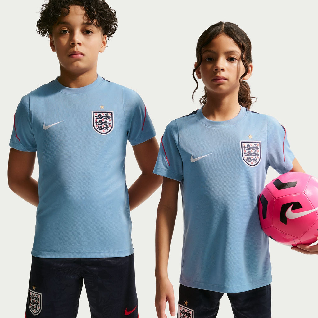 Nike England Strike Big Kids' Soccer Dri-FIT Short-Sleeve Top product image 7, provided for visual reference and product
