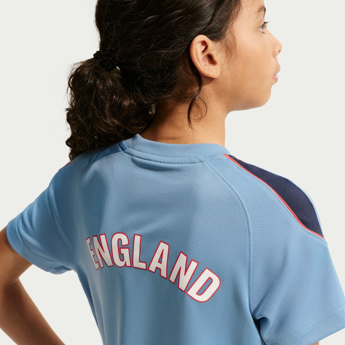 Nike England Strike Big Kids' Soccer Dri-FIT Short-Sleeve Top product image 6, provided for visual reference and product