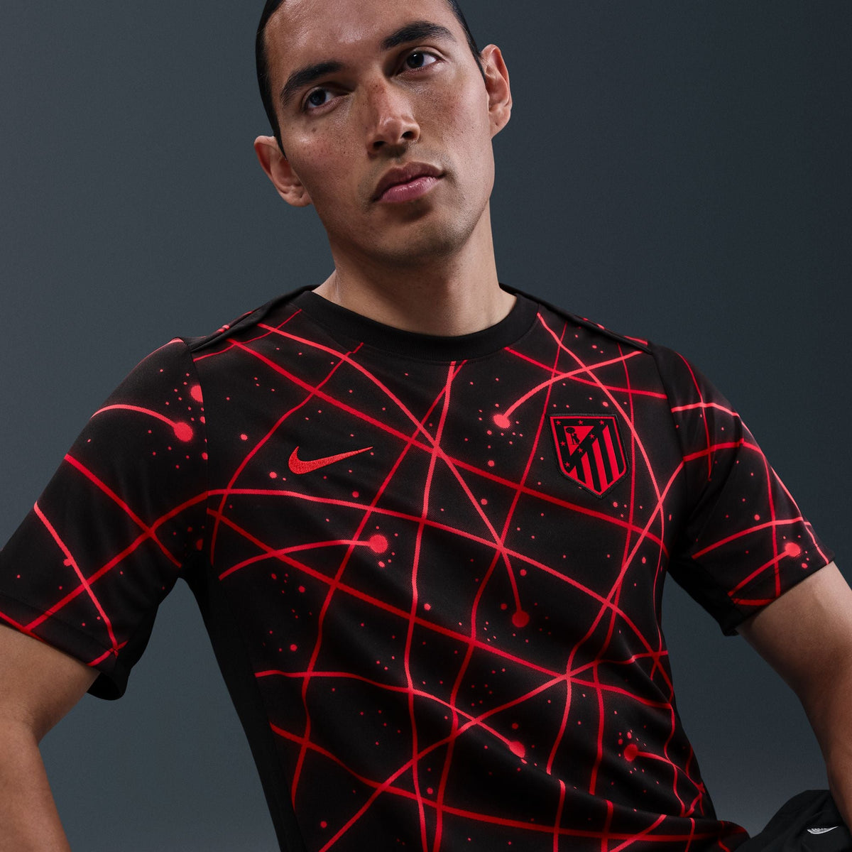Nike Atletico Madrid Academy Pro Men Dri-FIT Soccer CWC Pre-Match Short-Sleeve Top product image 5, provided for visual