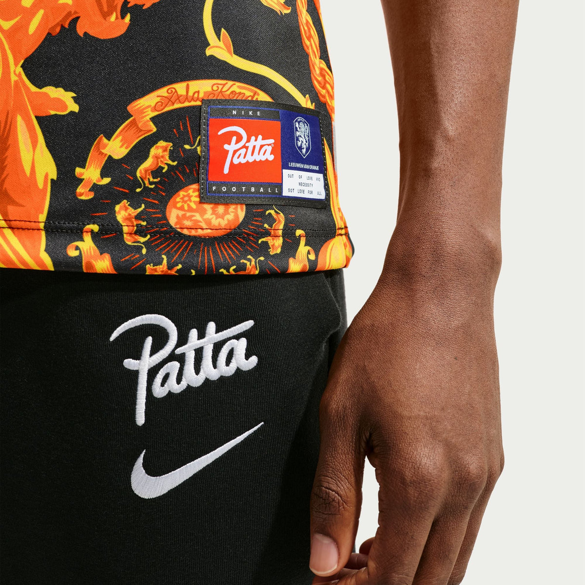 Nike Netherlands x Patta Men Academy Pro Short-Sleeve Soccer Top product image 6, provided for visual reference and product