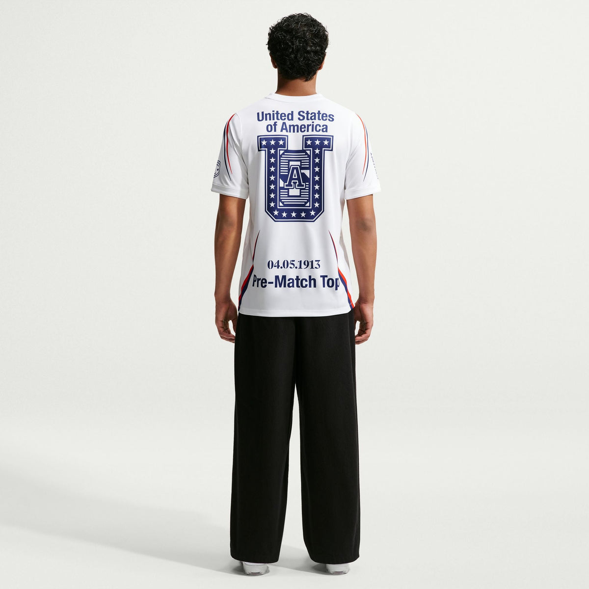 Nike USA x V.A.A. Men Academy Pro Short-Sleeve Soccer Top product image 2, provided for visual reference and product detail