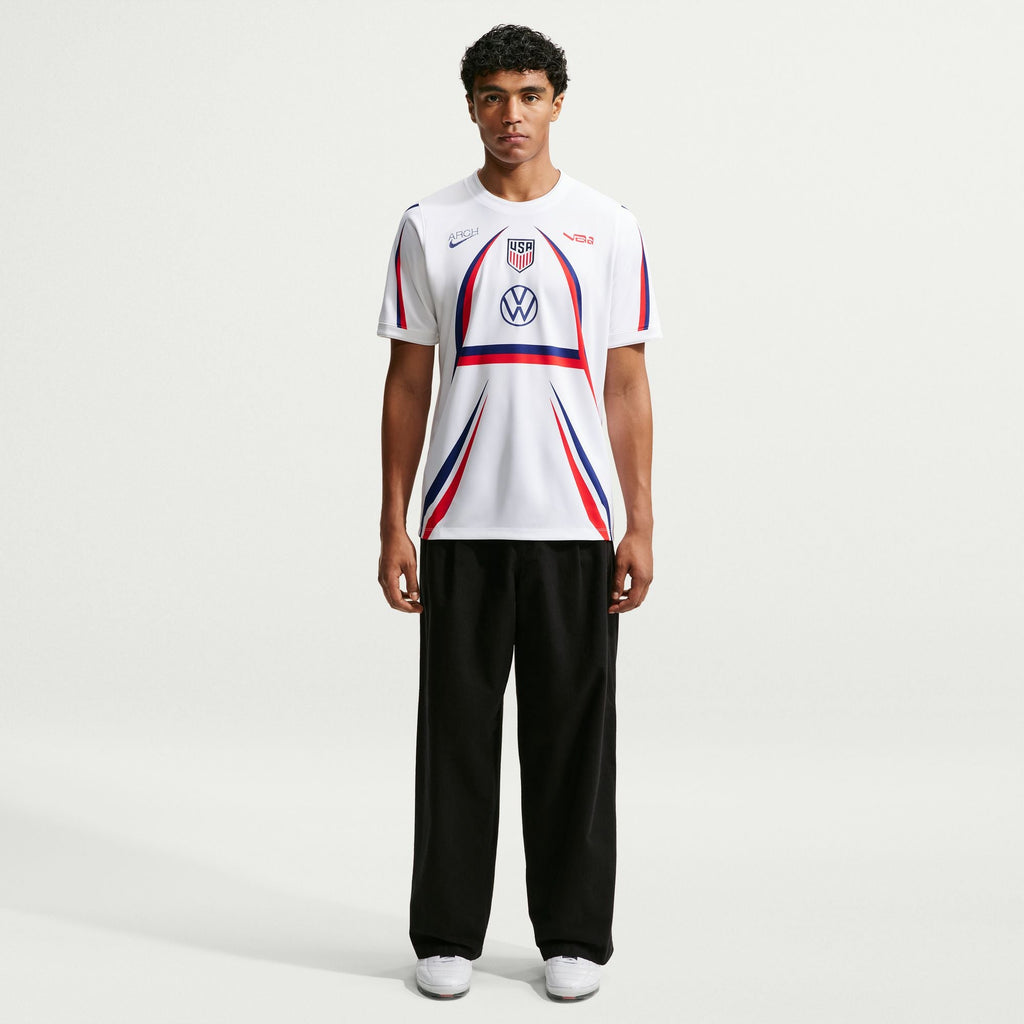 Nike USA x V.A.A. Men Academy Pro Short-Sleeve Soccer Top product image 1, provided for visual reference and product detail