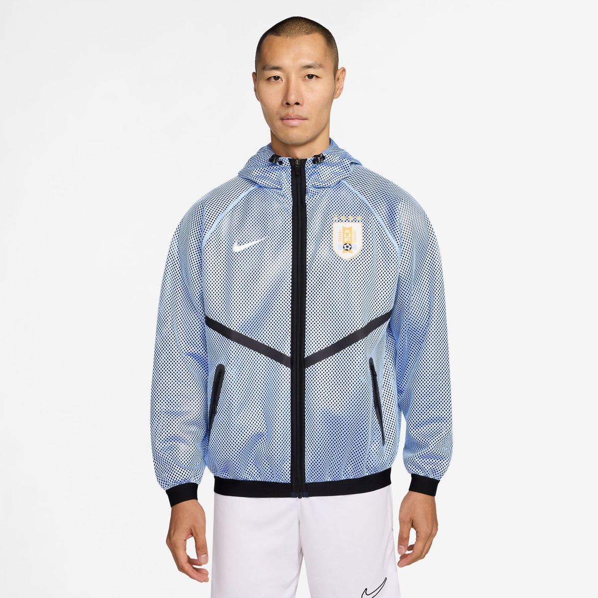Nike Uruguay Men Nike Dri-FIT Soccer Anthem Jacket product image 1, provided for visual reference and product detail review