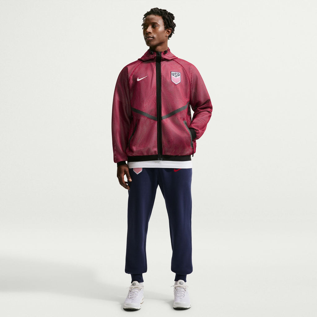 Nike USMNT Men Nike Dri-FIT Soccer Anthem Jacket product image 1, provided for visual reference and product detail review