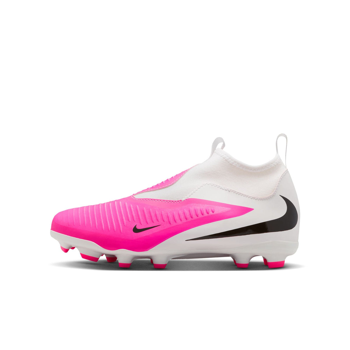 Nike Jr. Phantom 6 High Academy Big Kids' Multi-Ground Soccer Cleats product image 1, provided for visual reference and