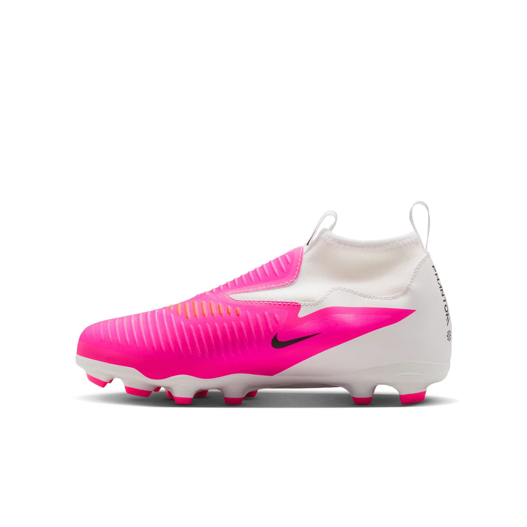 Nike Jr. Phantom 6 High Academy Big Kids' Multi-Ground Soccer Cleats product image 2, provided for visual reference and