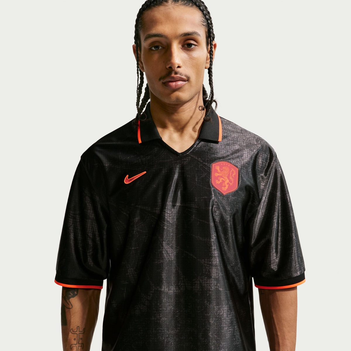 Nike Netherlands Energy Men Nike Dri-FIT Short-Sleeve Soccer Top product image 5, provided for visual reference and product