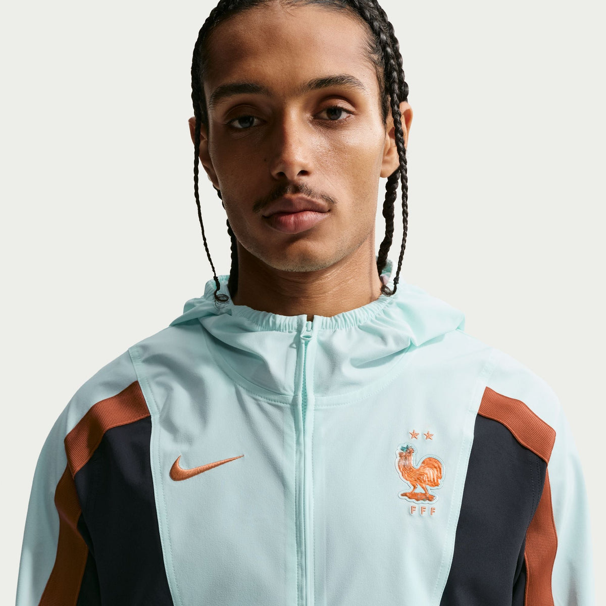 Nike France Energy Men Nike Dri-FIT Soccer Woven Jacket product image 3, provided for visual reference and product detail