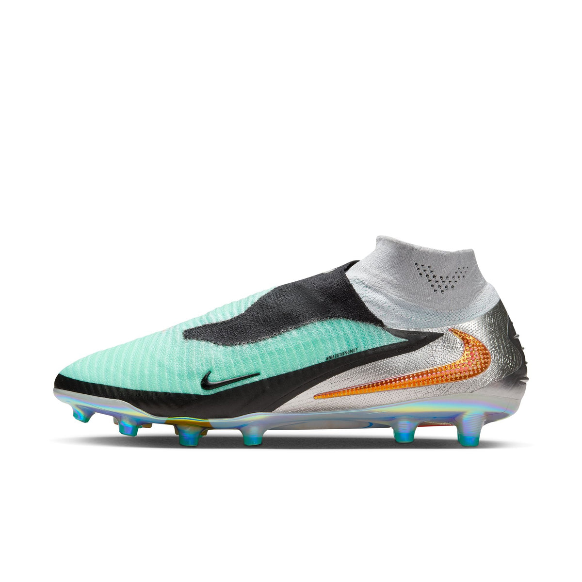Nike Phantom 6 High Elite Artificial-Grass Soccer Cleats product image 1, provided for visual reference and product detail