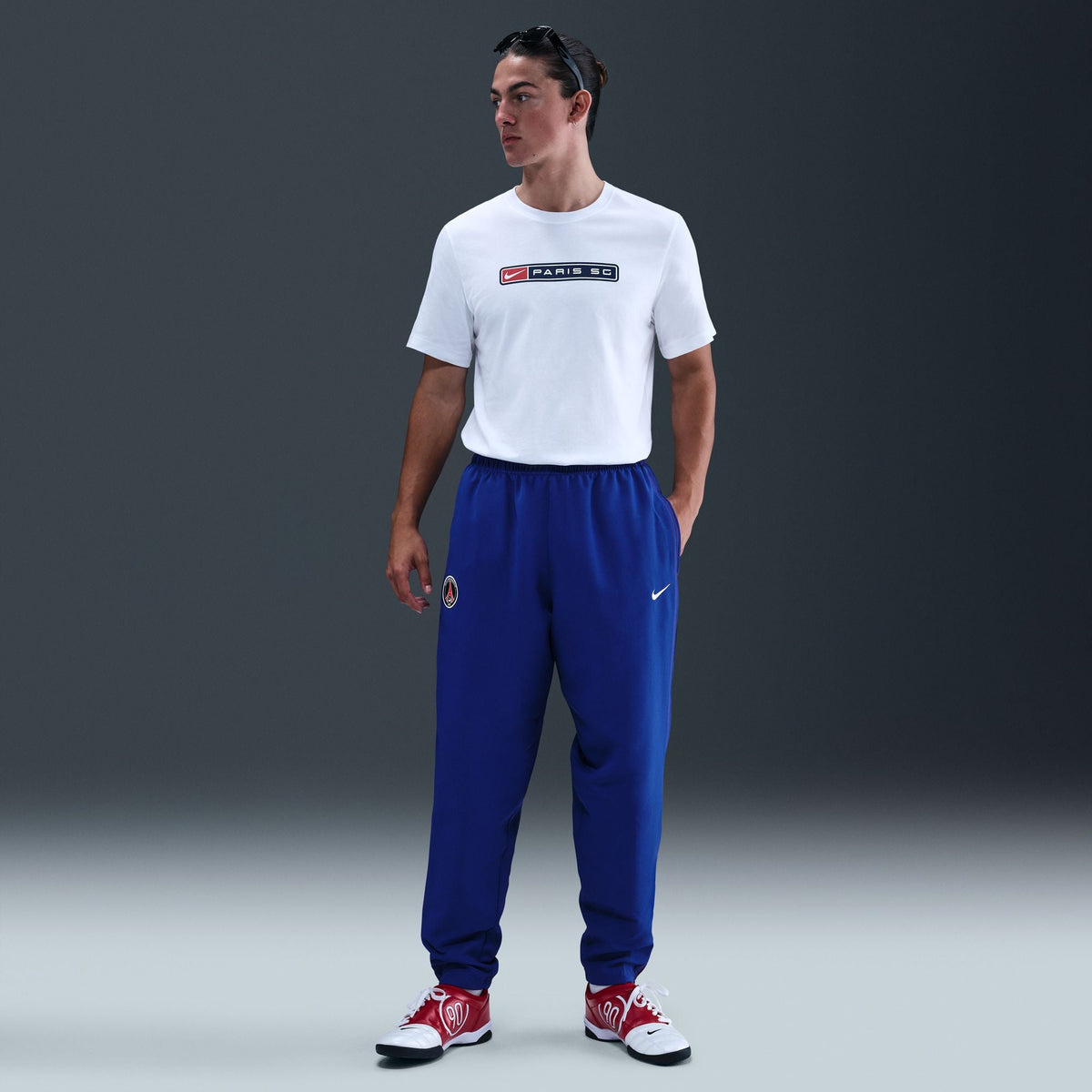 Nike Paris Saint-Germain 2004 Total 90 Reissue Men Soccer Replica Track Pants product image 1, provided for visual reference