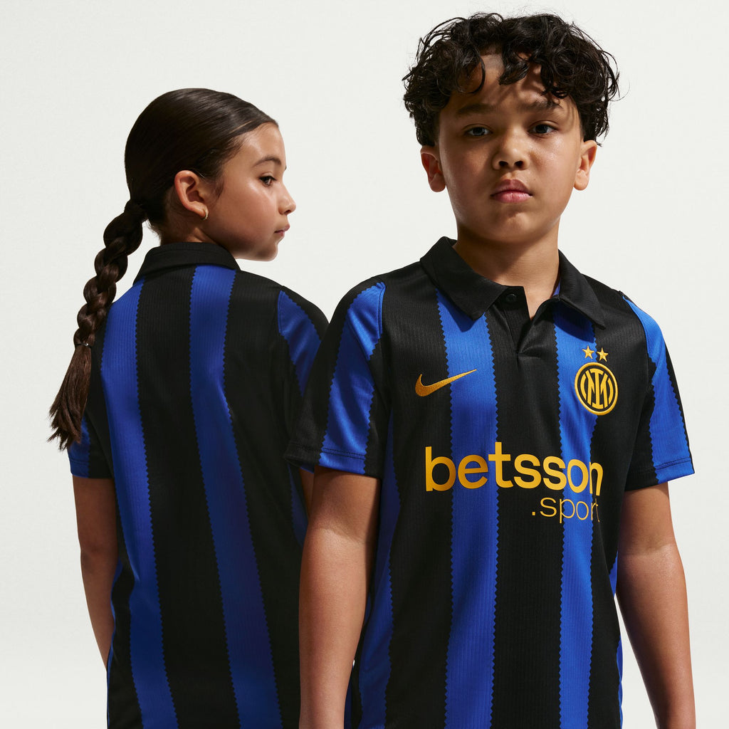 Nike Inter Milan 2026/27 Stadium Home Big Kids' Dri-FIT Soccer Replica Jersey product image 9, provided for visual reference