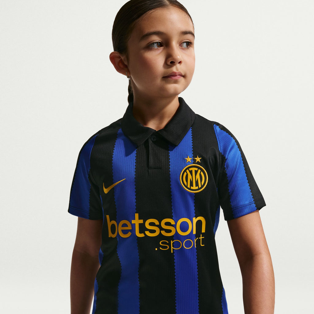 Nike Inter Milan 2026/27 Stadium Home Big Kids' Dri-FIT Soccer Replica Jersey product image 5, provided for visual reference
