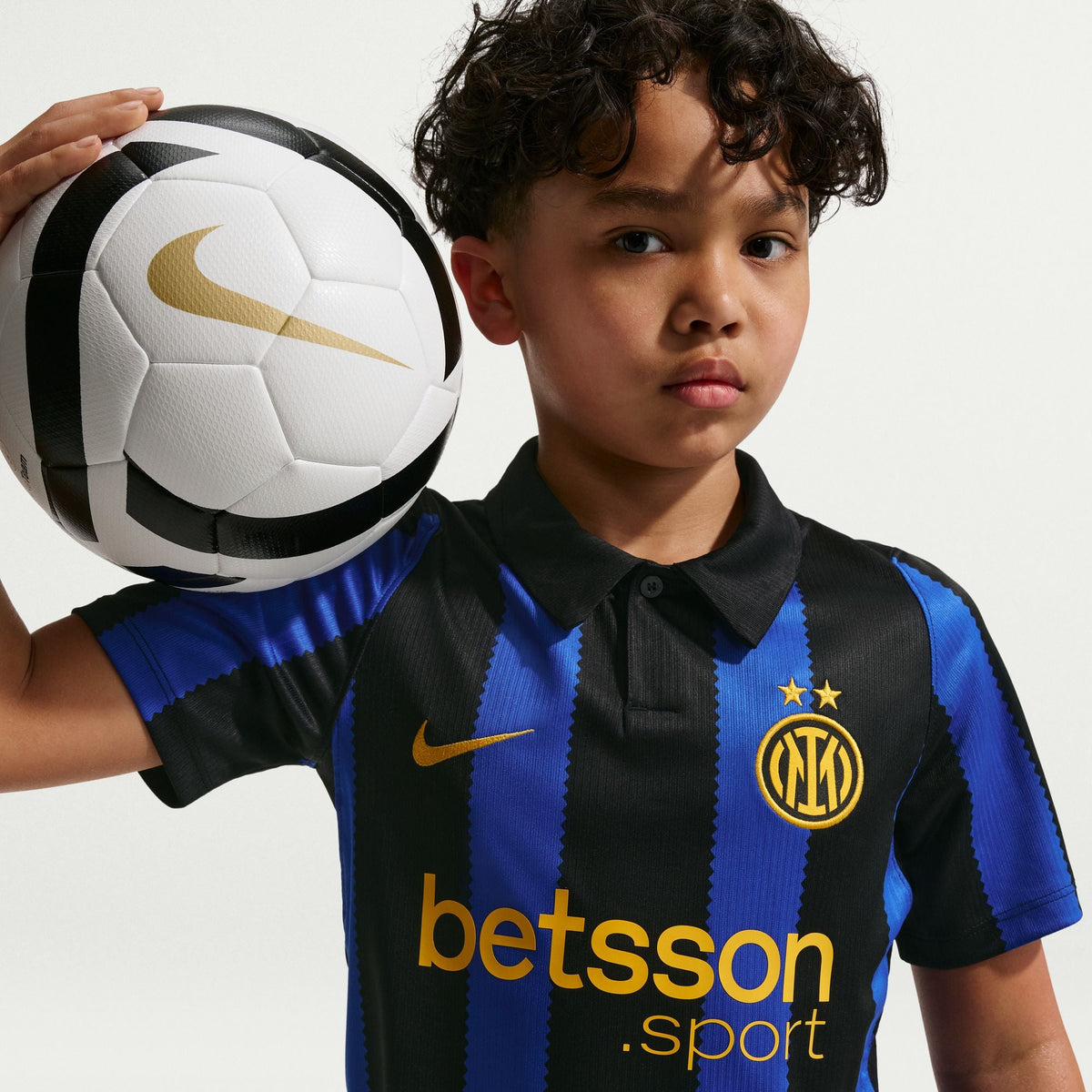 Nike Inter Milan 2026/27 Stadium Home Big Kids' Dri-FIT Soccer Replica Jersey product image 6, provided for visual reference