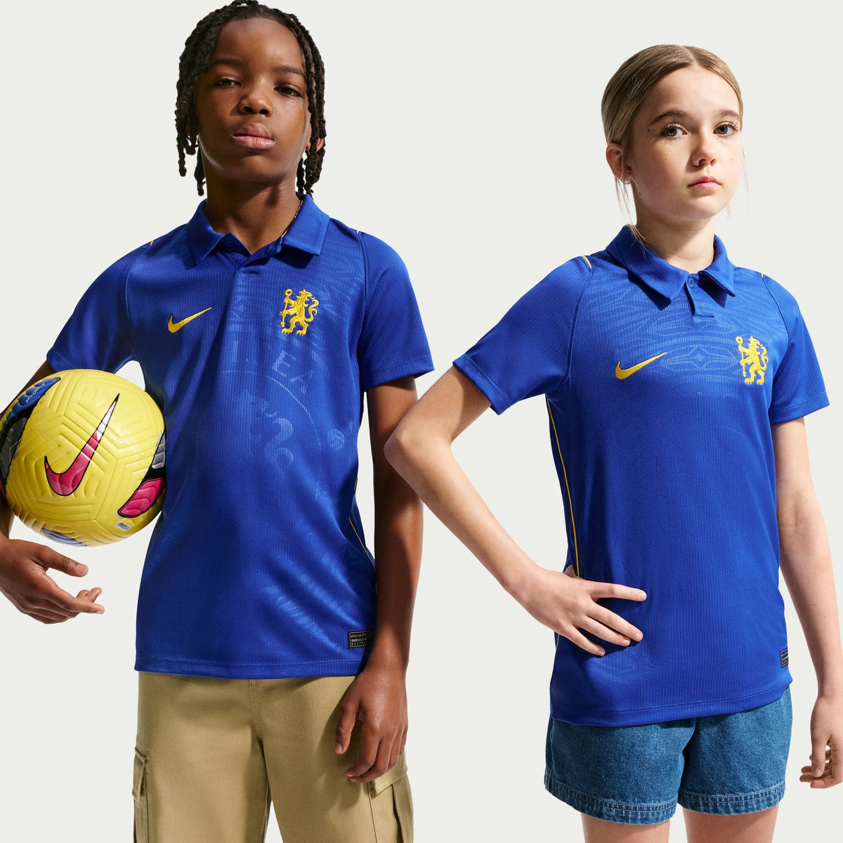 Nike Chelsea FC 2026/27 Stadium Home Big Kids' Nike Dri-FIT Soccer Repica Jersey product image 10, provided for visual
