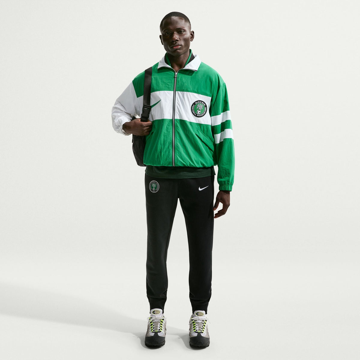 Nike Nigeria 1996 Reissue Men Soccer Replica Track Jacket product image 1, provided for visual reference and product detail