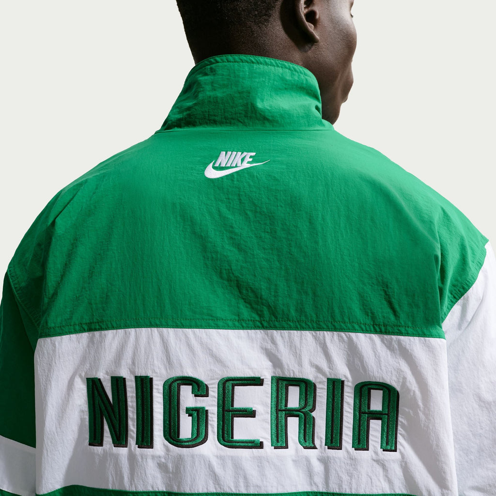 Nike Nigeria 1996 Reissue Men Soccer Replica Track Jacket product image 4, provided for visual reference and product detail