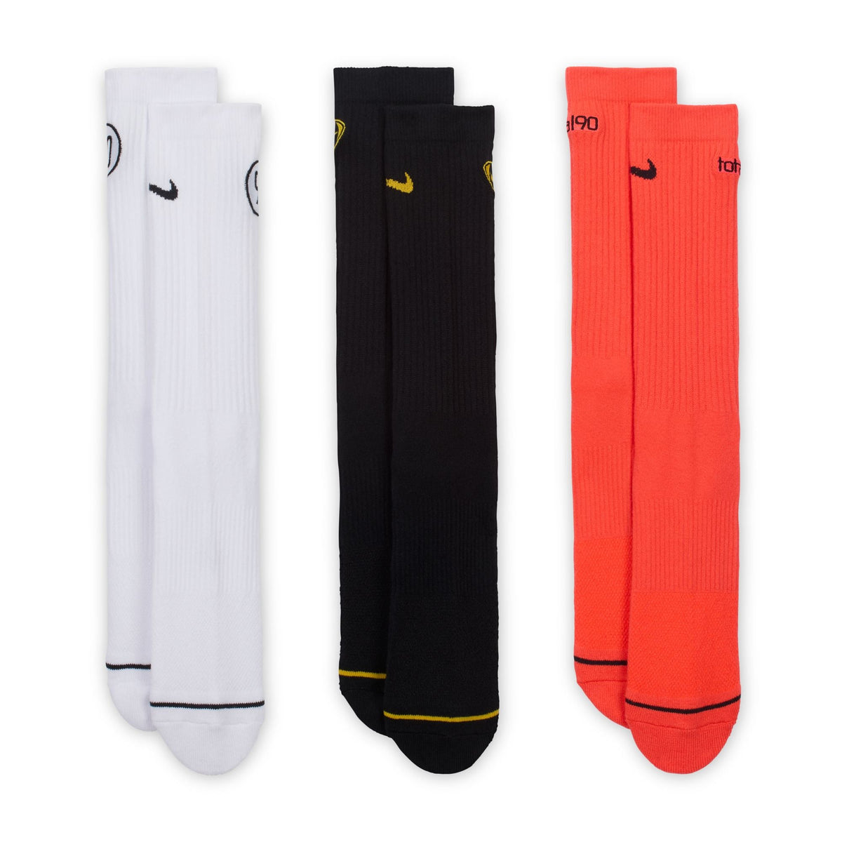 Nike Total 90 Everyday Cushioned Crew Socks (3 Pairs) product image 3, provided for visual reference and product detail