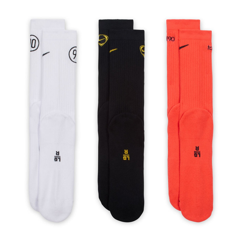 Nike Total 90 Everyday Cushioned Crew Socks (3 Pairs) product image 4, provided for visual reference and product detail