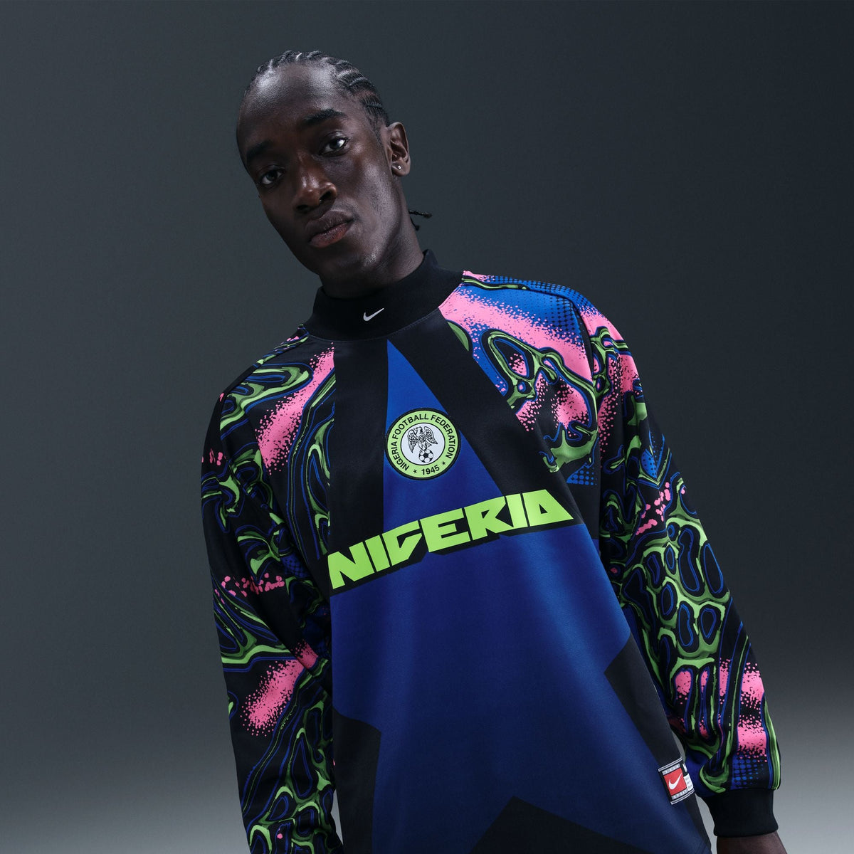 Nike Nigeria Hollywood Men Keepers Jersey product image 3, provided for visual reference and product detail review