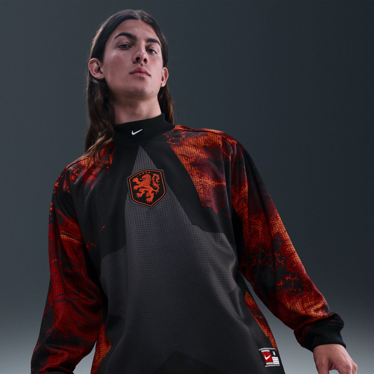 Nike Netherlands Hollywood Men Keepers Jersey product image 3, provided for visual reference and product detail review