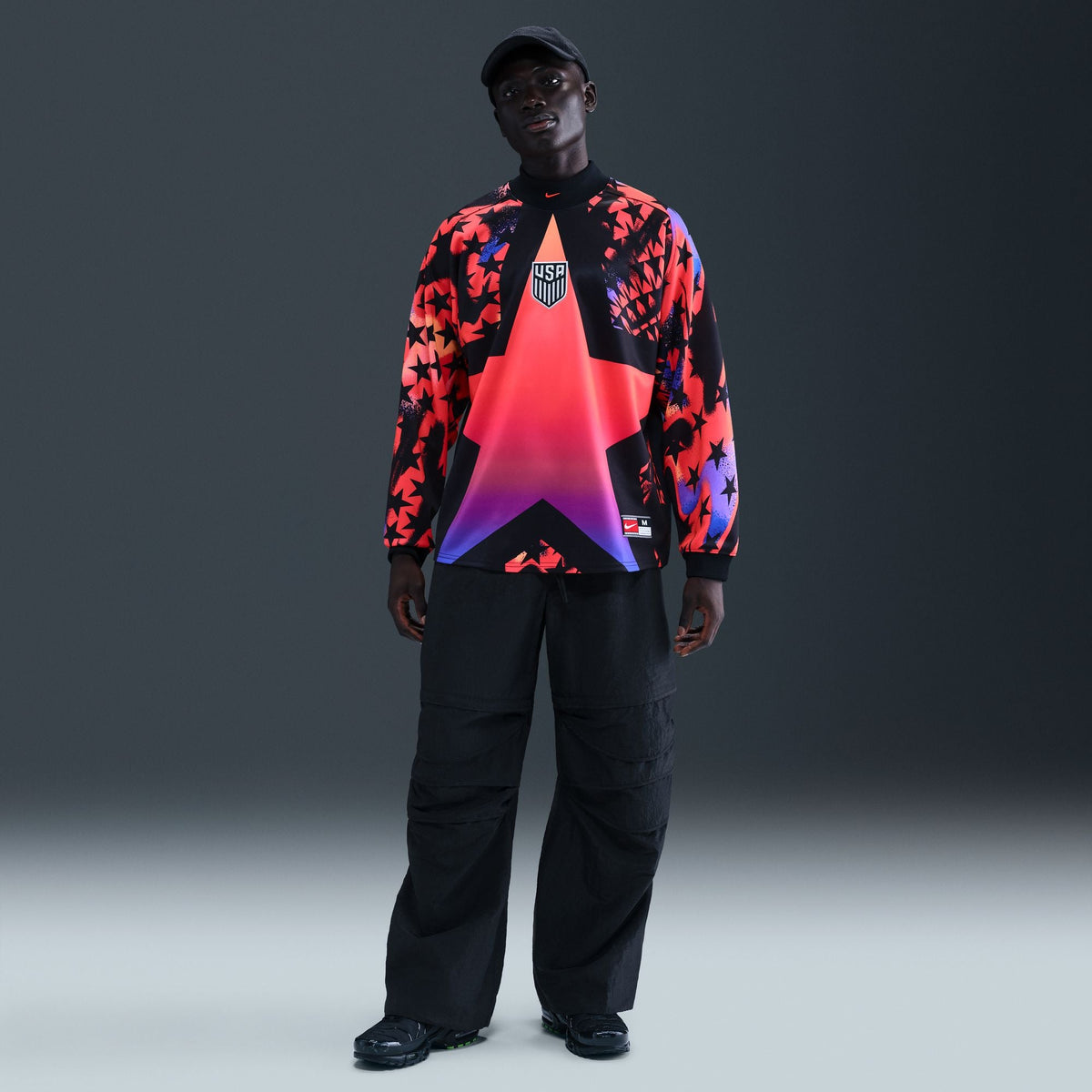 Nike USA Hollywood Men Keepers Jersey product image 1, provided for visual reference and product detail review