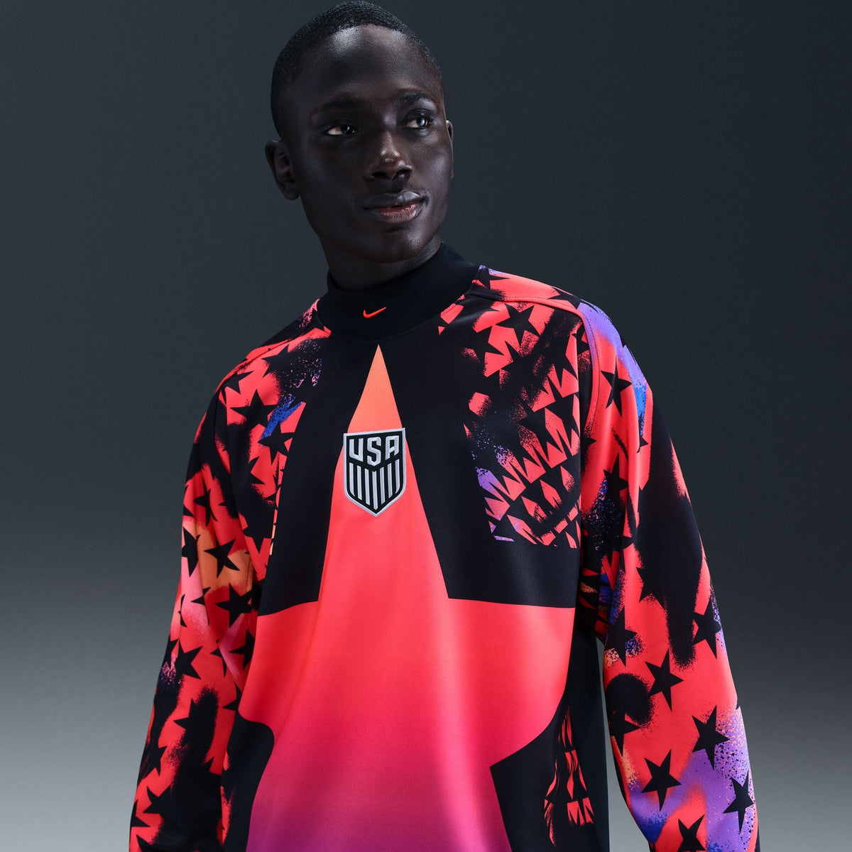 Nike USA Hollywood Men Keepers Jersey product image 3, provided for visual reference and product detail review