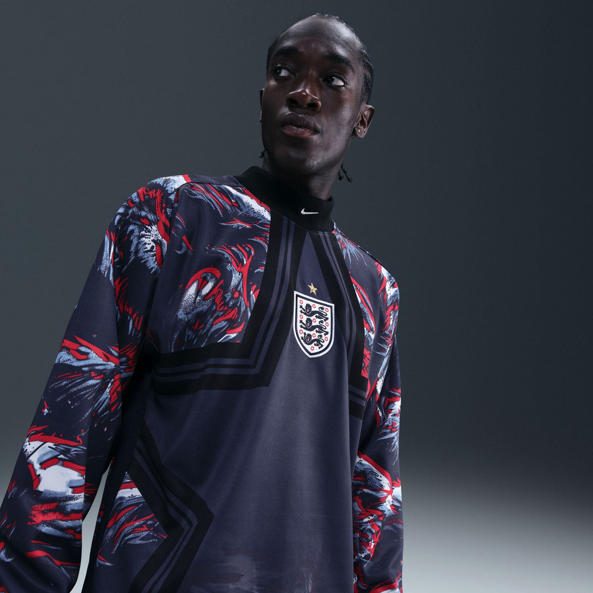 Nike England Hollywood Men Keepers Jersey product image 3, provided for visual reference and product detail review