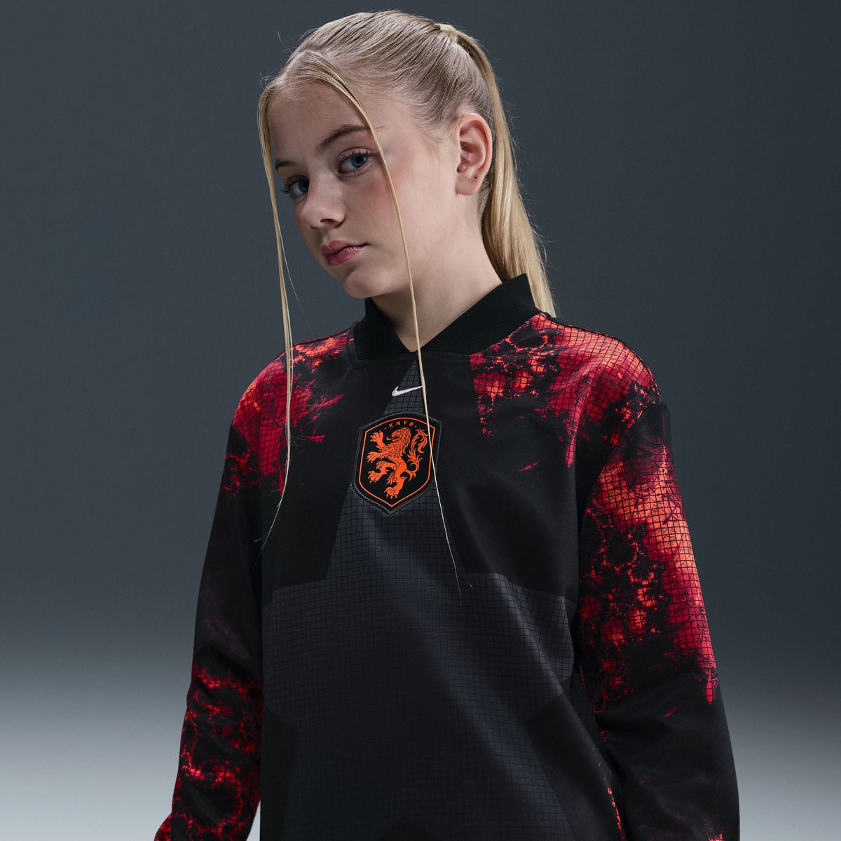 Nike Netherlands Hollywood Keeper Youth Jersey product image 3, provided for visual reference and product detail review