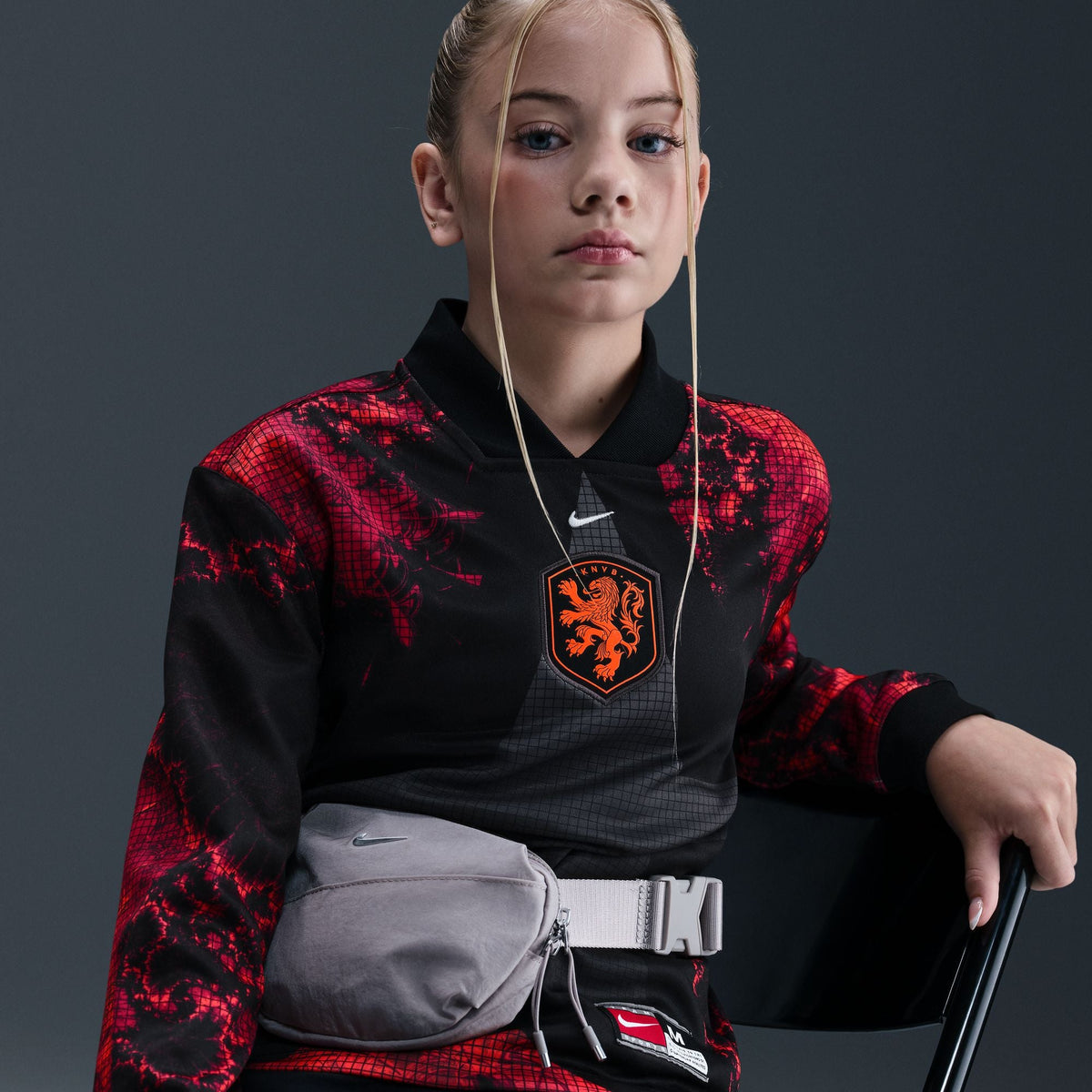Nike Netherlands Hollywood Keeper Youth Jersey product image 5, provided for visual reference and product detail review
