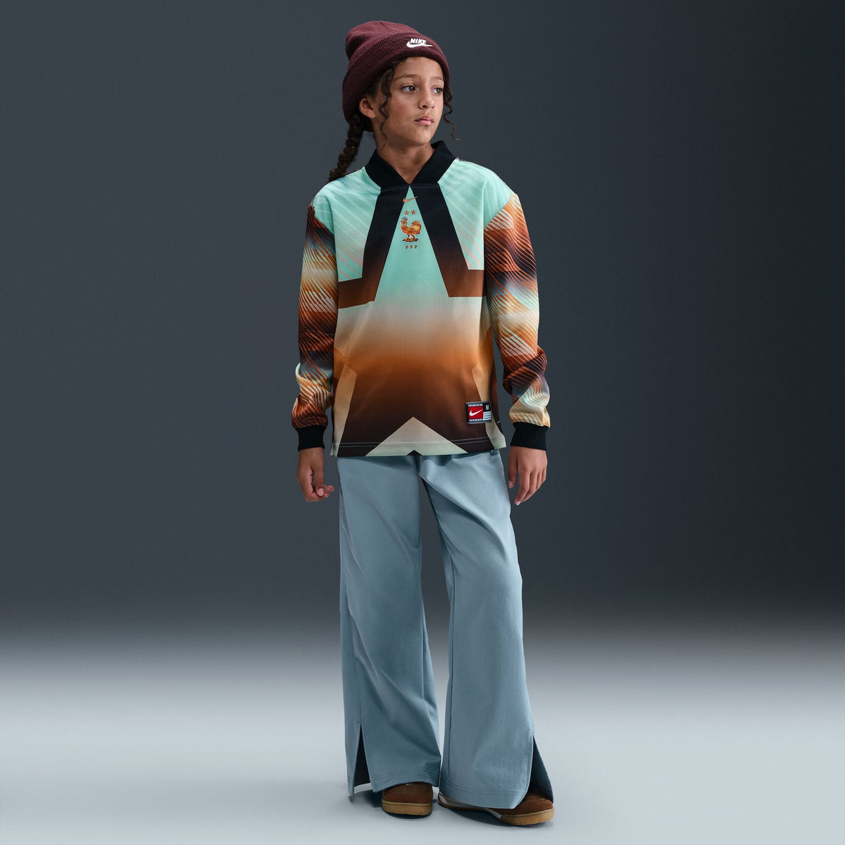 Nike France Hollywood Keeper Youth Jersey product image 1, provided for visual reference and product detail review