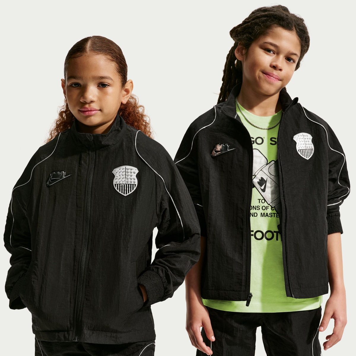 Nike Sportswear Tech x LEGO® Collection Big Kids' (Boys') Woven Jacket product image 6, provided for visual reference and