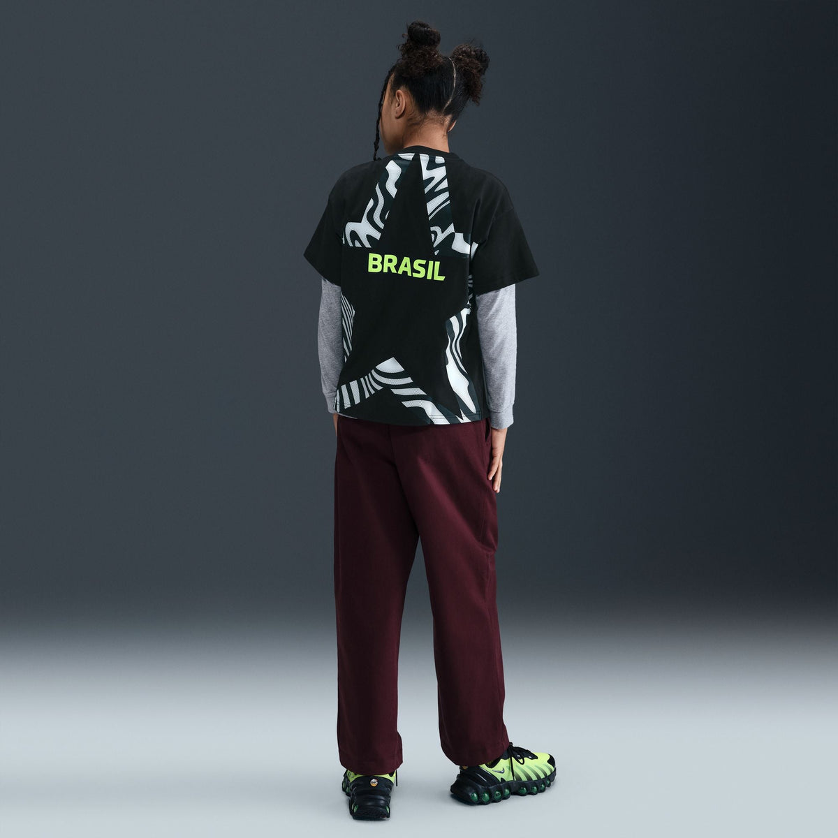 Nike Brazil Hollywood Keeper Youth T-Shirt product image 2, provided for visual reference and product detail review