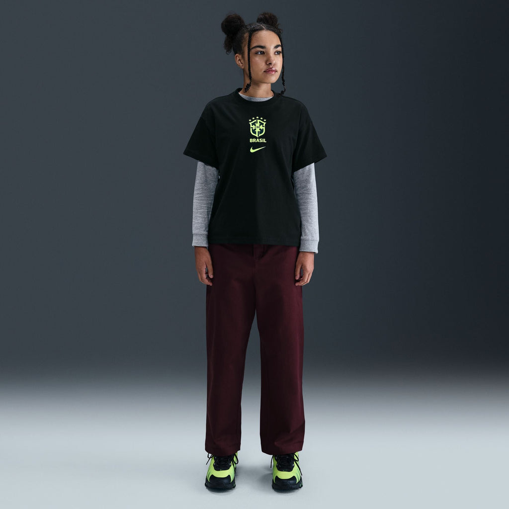 Nike Brazil Hollywood Keeper Youth T-Shirt product image 1, provided for visual reference and product detail review