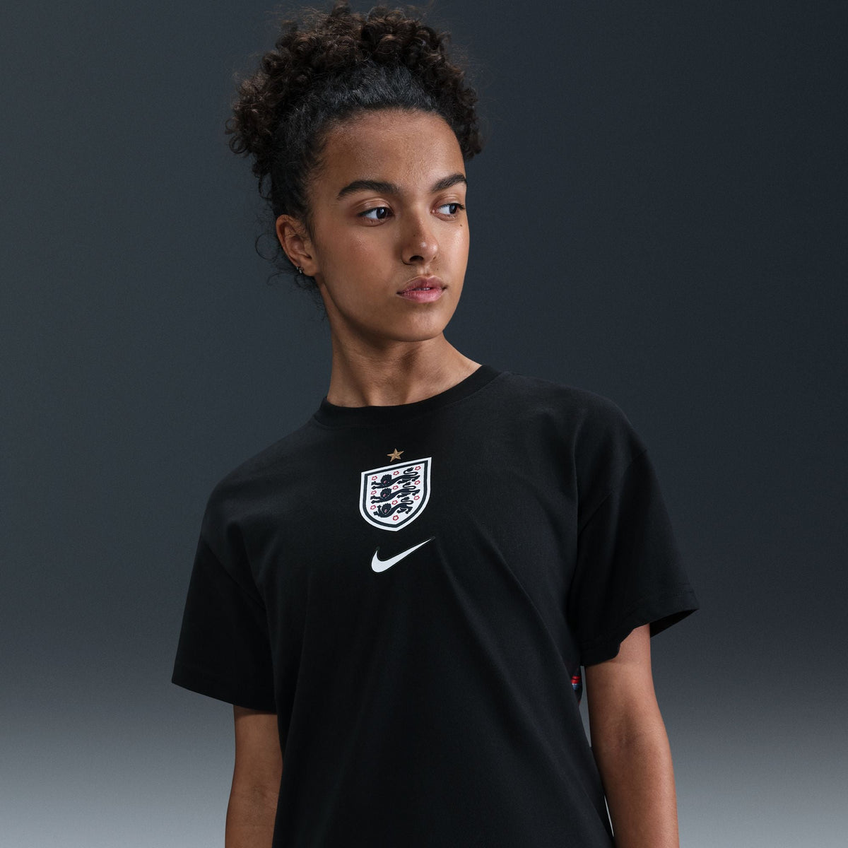 Nike England Hollywood Keeper Youth T-Shirt product image 3, provided for visual reference and product detail review