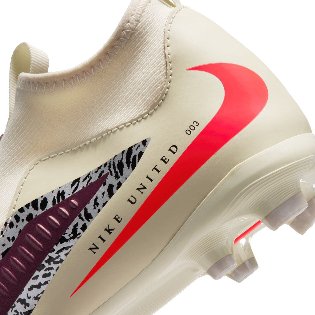 Nike United Jr. Phantom 6 High Academy Big Kids' Multi-Ground Soccer Cleats product image 10, provided for visual reference