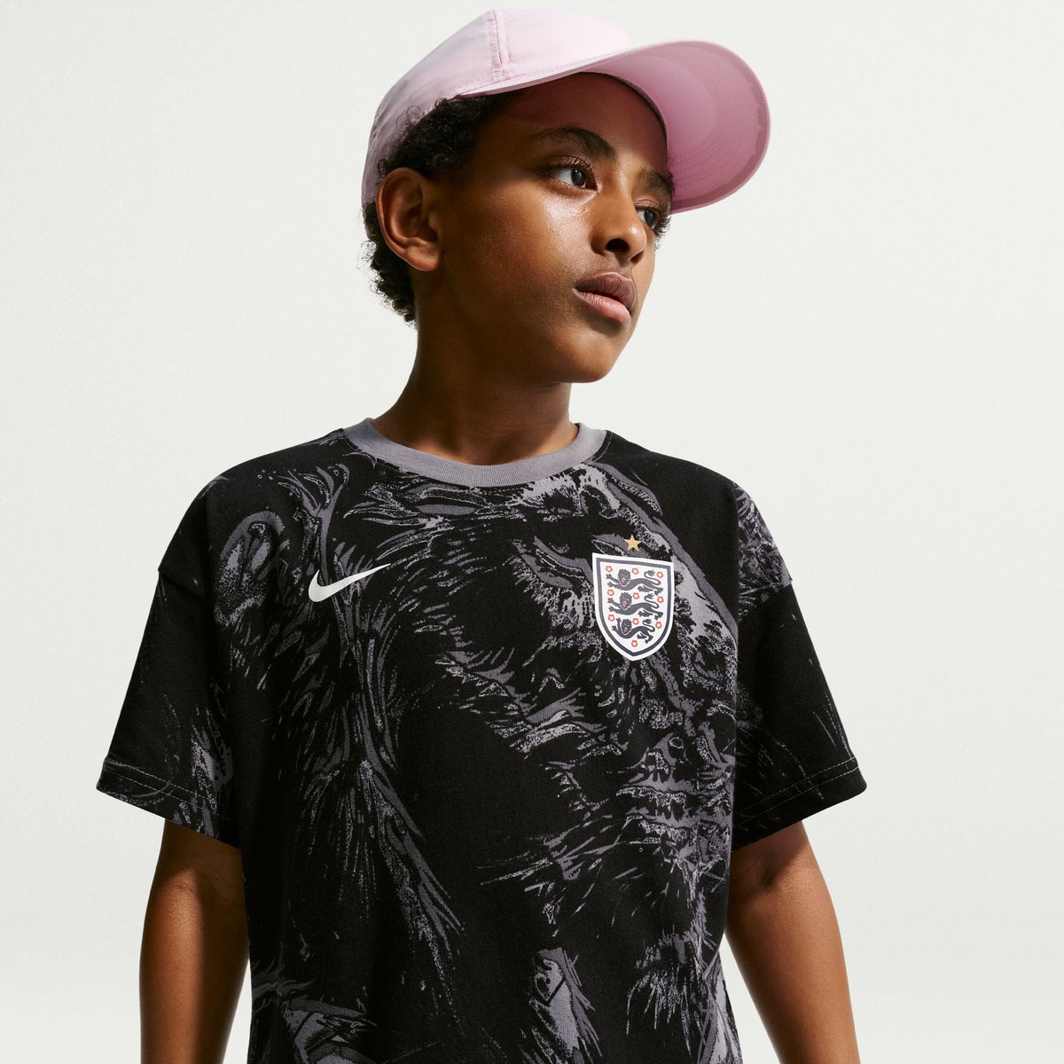 Nike England Big Kids' Nike Soccer T-Shirt product image 3, provided for visual reference and product detail review