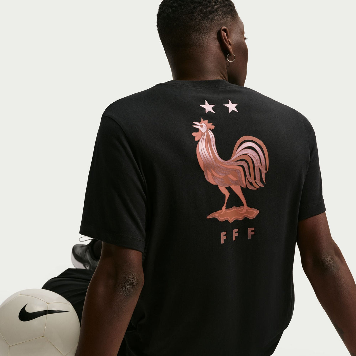 Nike France Men Nike Soccer T-Shirt product image 5, provided for visual reference and product detail review