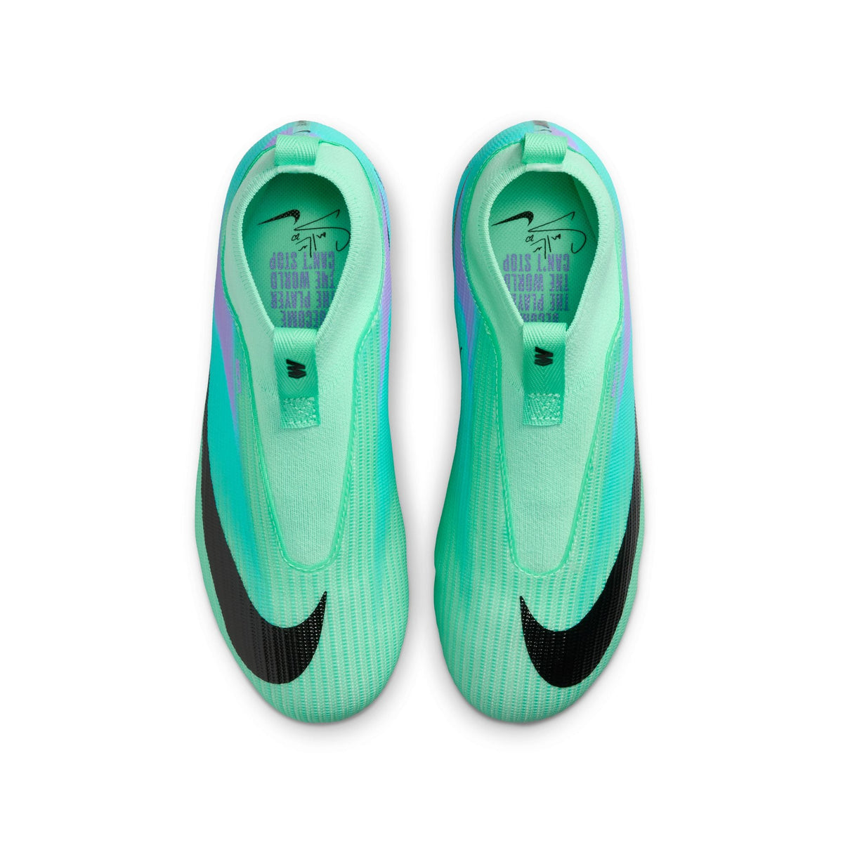 Nike Jr. Mercurial Superfly 11 Academy Little/Big Kids' FG/MG High-Top Soccer Cleats product image 7, provided for visual