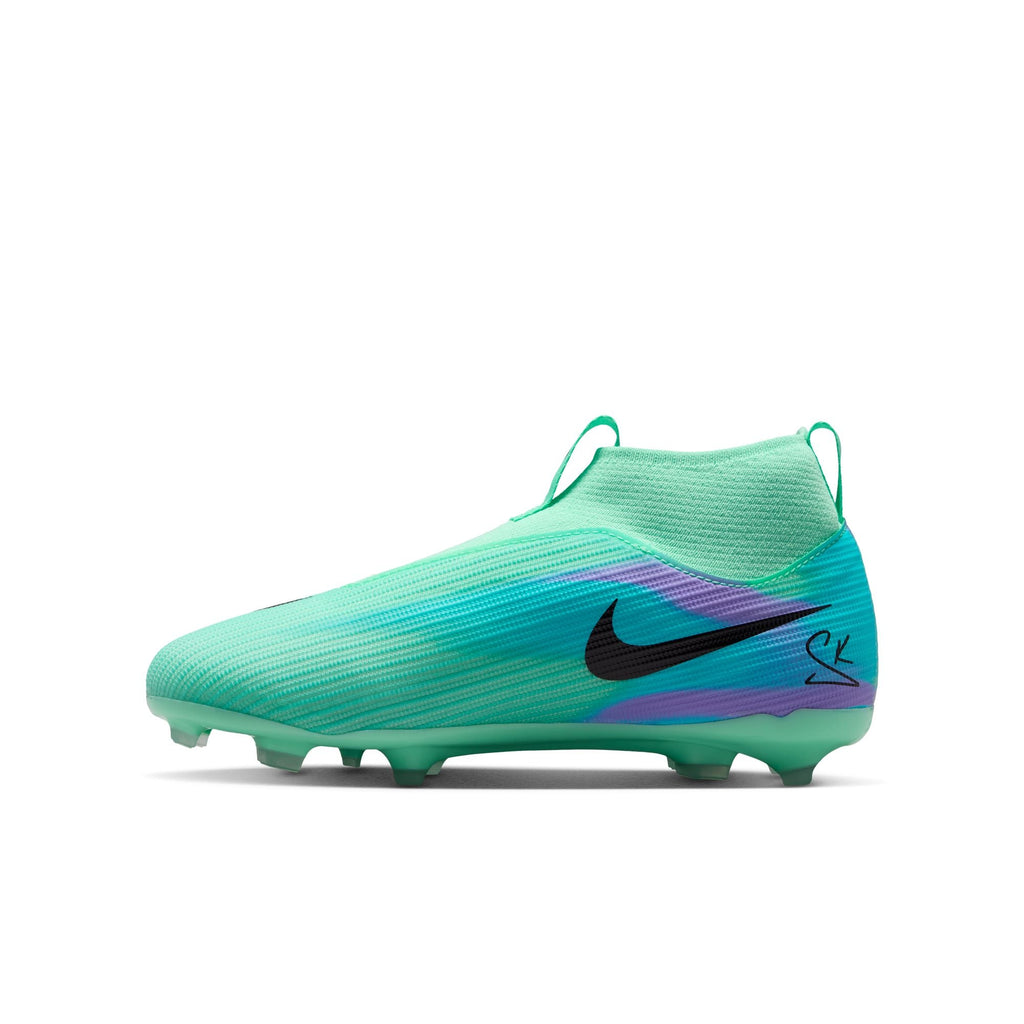 Nike Jr. Mercurial Superfly 11 Academy Little/Big Kids' FG/MG High-Top Soccer Cleats product image 2, provided for visual
