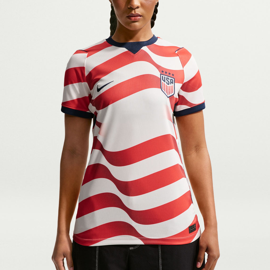 Nike USA USWNT 2026 Stadium Home Women Nike Dri-FIT Soccer Replica Jersey product image 4, provided for visual reference and