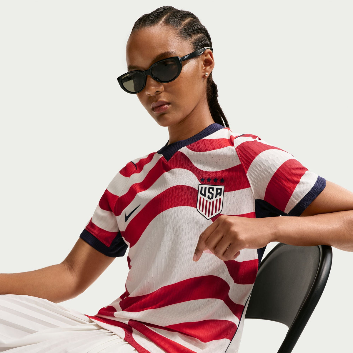 Nike USWNT 2026 Match Home Women Nike Aero-FIT Soccer Authentic Jersey product image 5, provided for visual reference and